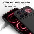 Xiaomi Redmi K100 Pro Max/Poco F9 Ultra Liquid Silicone Case with Hand Strap - Black