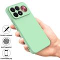 Xiaomi Redmi K100 Pro Max/Poco F9 Ultra Liquid Silicone Case with Hand Strap - Green