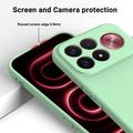 Xiaomi Redmi K100 Pro Max/Poco F9 Ultra Liquid Silicone Case with Hand Strap - Green