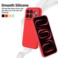 Xiaomi Redmi K100 Pro Max/Poco F9 Ultra Liquid Silicone Case with Hand Strap - Red