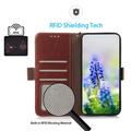 Xiaomi Redmi K100 Pro Max/Poco F9 Ultra Wallet Leather Case with RFID - Brown