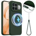 Xiaomi Redmi K90 Pro Max/Poco X8 Ultra Liquid Silicone Case - MagSafe Compatible - Dark Green