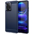 Xiaomi Redmi Note 12 Pro Brushed TPU Case - Carbon Fiber