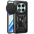 Xiaomi Redmi Note 14 Pro 5G/Poco X7 Rotary Ring Hybrid Case with Camera Shield