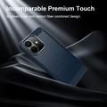 Xiaomi Redmi Note 17 Pro Brushed TPU Case - Carbon Fiber - Blue