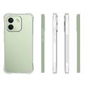Xiaomi Redmi Note 17 Pro Max Shockproof Silicone Case - Transparent