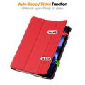 Xiaomi Redmi Pad 2 9.7 Tri-Fold Series Smart Folio Case - Red