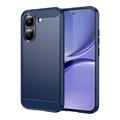 Xiaomi Redmi Turbo 5/Poco X8 Pro Brushed TPU Case - Carbon Fiber - Blue