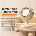 Y-3 Bladeless Turbo Fan with 3 Speeds - 2400mAh - Beige