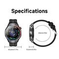 Y108 1.32" AMOLED Waterproof Smart Watch with ECG, 100+ Sport Modes - Tarnish