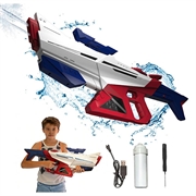 Y12 Electric Water Gun Toy / Water Blaster with Light Effects - Red / Blue