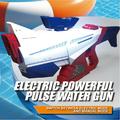 Y12 Electric Water Gun Toy / Water Blaster with Light Effects - Red / Blue