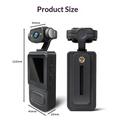Y2 Mini Action Camera with 1.54" LCD Screen and Dual LED Lights - Black