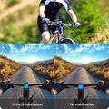 Y2 Mini Action Camera with 1.54" LCD Screen and Dual LED Lights - Black