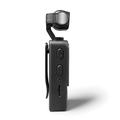 Y2 Mini Action Camera with 1.54" LCD Screen and Dual LED Lights - Black