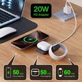 Y222 15W Ultra-Compact 3-in-1 Magnetic MagSafe Wireless Charger
