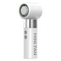Y41 Folding Handheld Cooling Fan with 3000mAh Battery - White