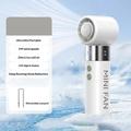 Y41 Folding Handheld Cooling Fan with 3000mAh Battery - White