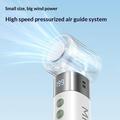 Y41 Folding Handheld Cooling Fan with 3000mAh Battery - White