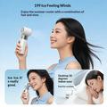 Y41 Folding Handheld Cooling Fan with 3000mAh Battery - White