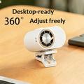 Y66 Clip-On Semiconductor Cooling Waist Fan with Digital Display - White