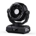 Y7 Portable Camping Tent Fan with LED Light