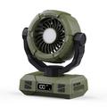 Y7 Portable Camping Tent Fan with LED Light