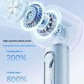 Y72 Portable Ice Mist Cooling Fan with Smart Display - 3000mAh - Blue