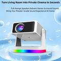 Y8S PRO X3 Smart Projector with Auto Focus, Bluetooth 5.0, WiFi 6