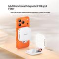 YESIDO DH18 4-in-1 Magnetic LED Fill Light - White