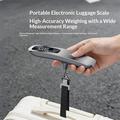 YESIDO MG41 Portable Electronic Luggage Scale with LCD Display - 50kg - Grey
