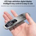 YESIDO MG41 Portable Electronic Luggage Scale with LCD Display - 50kg - Grey