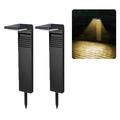 YH0801 Solar Powered Garden Light - 2 Pcs. - Warm Light