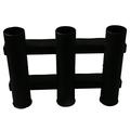 YJ-ZJ-010 ABS Boat Fishing Rod Holder - with Holes - Black