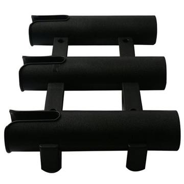 YJ-ZJ-010 ABS Boat Fishing Rod Holder - without Holes - Black