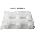YJ-ZJ-010 ABS Boat Fishing Rod Holder - without Holes - White