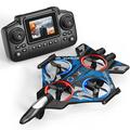 YL86 RC Drone with 2.4" Screen Controller - Blue
