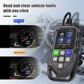 YM119 OBD2 Scanner / Engine Fault Code Reader - Black