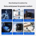 YS-G7 USB Rechargeable Desktop Fan with 8 Speeds
