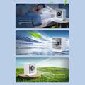 YS-G7 USB Rechargeable Desktop Fan with 8 Speeds