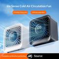 YS-G7 USB Rechargeable Desktop Fan with 8 Speeds