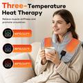 YT06 USB Heated Shoulder and Neck Wrap with Smart Monitoring - Grey