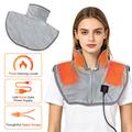 YT06 USB Heated Shoulder and Neck Wrap with Smart Monitoring - Grey