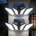 YY-22226 4-Head LED Solar Light with PIR Motion Sensor - 800 Lumen