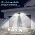 YY-22226 4-Head LED Solar Light with PIR Motion Sensor - 800 Lumen