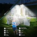 YY-22226 4-Head LED Solar Light with PIR Motion Sensor - 800 Lumen