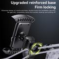 Yesido C249 Motorcycle and Bike Phone Holder with Dual Mount - 4.7-7" - Black