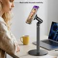Yesido C303 360° Rotating Adjustable Magnetic Desktop Phone Stand - Black