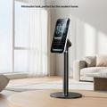 Yesido C303 360° Rotating Adjustable Magnetic Desktop Phone Stand - Black