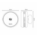 Yesido C326 Qi2 25W Magnetic Wireless Car Charger with Cooling - Black